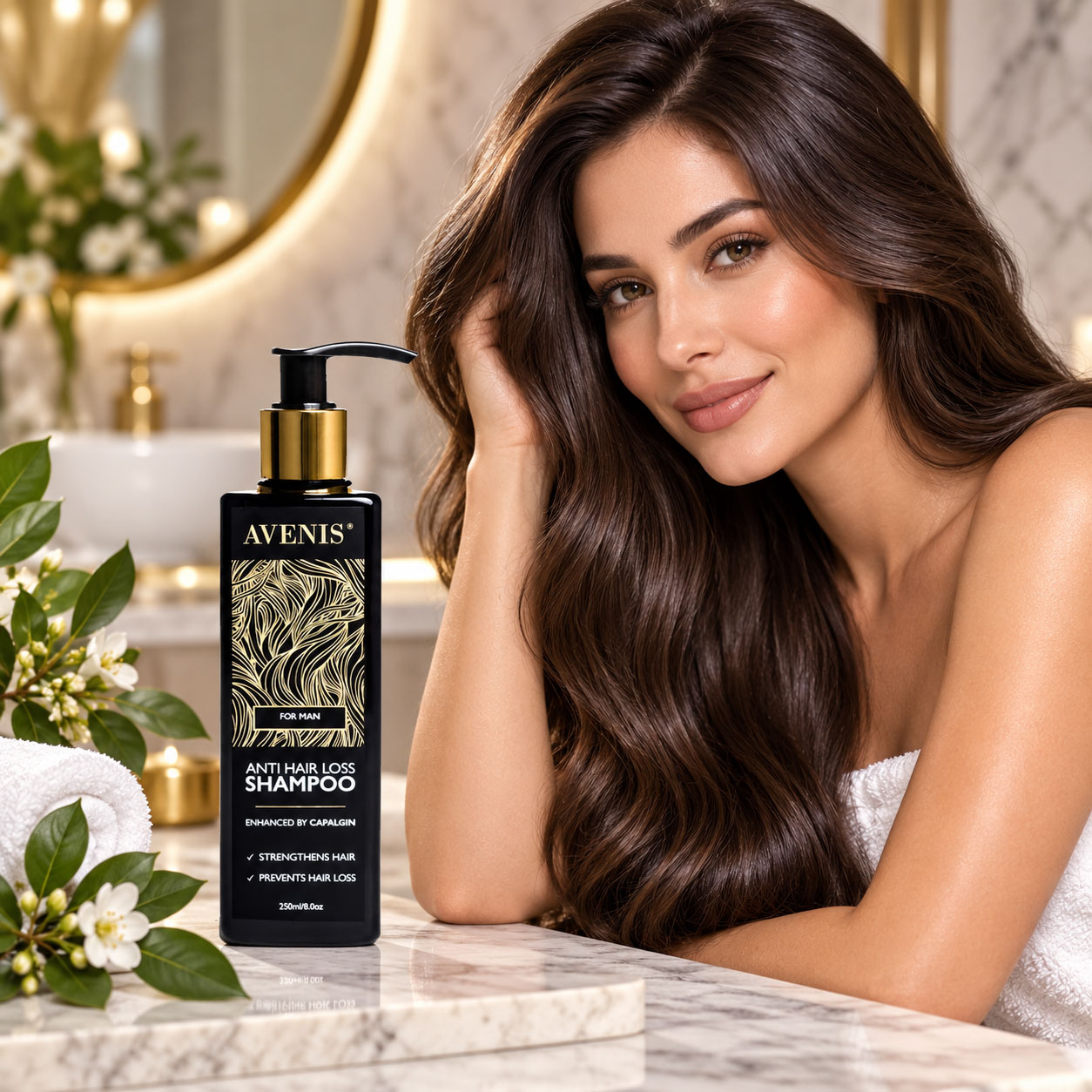 Olejek arganowy w Avenis Anti Hair Loss Shampoo